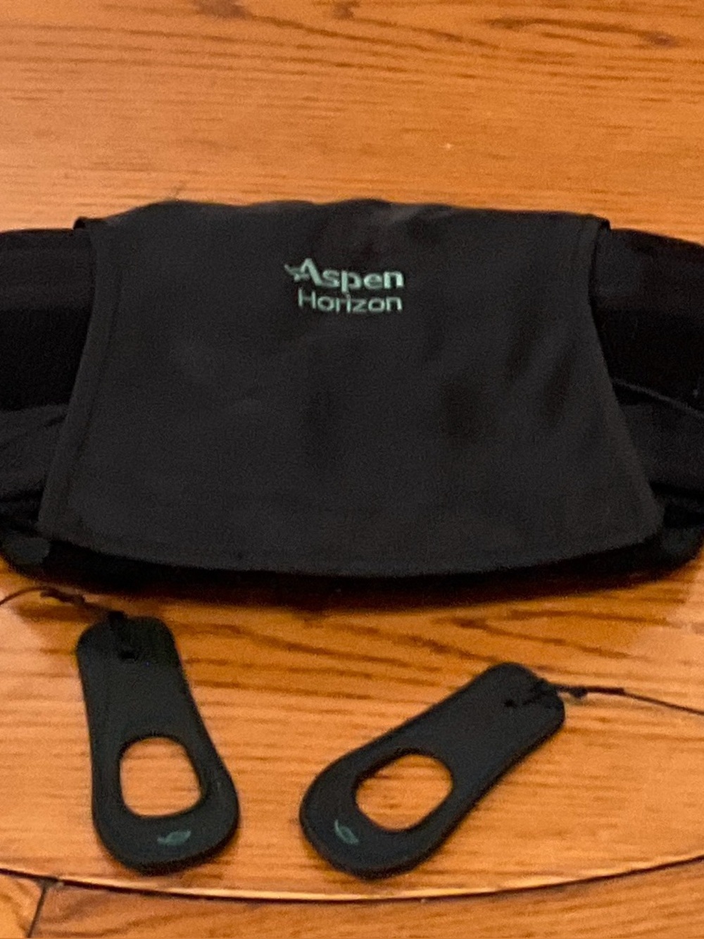 Aspen Lumbar Adjustable Back Brace Horizon 627 Black New open
